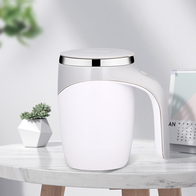 Rechargeable Automatic Self-Stirring Coffee Cup β Magnetic Rotating Electric Mixing Mug for Coffee, Milkshakes & Beverages